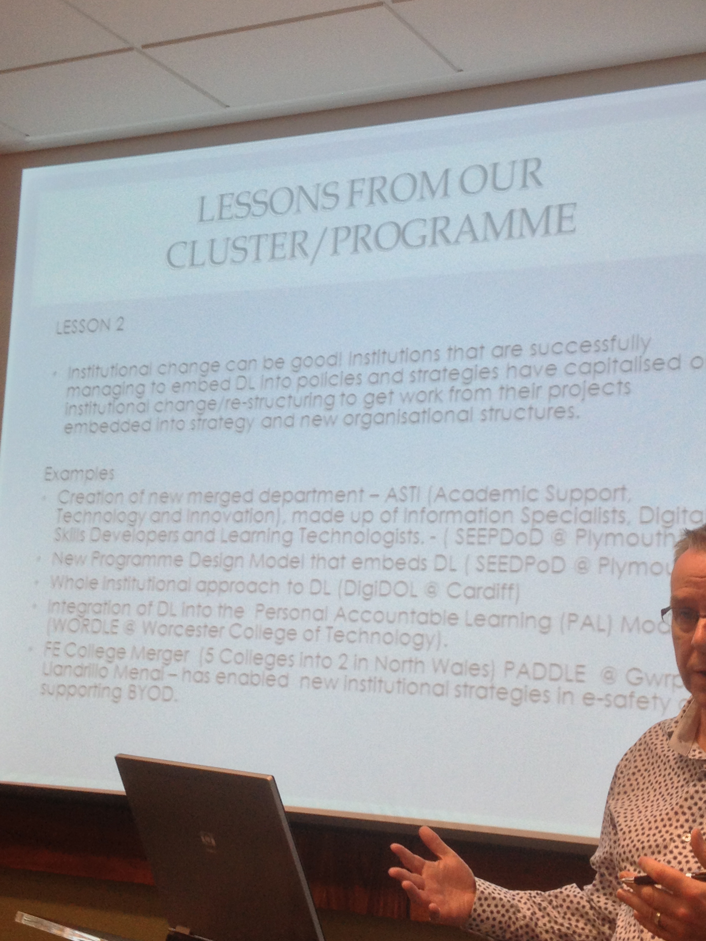 cluster lessons 5